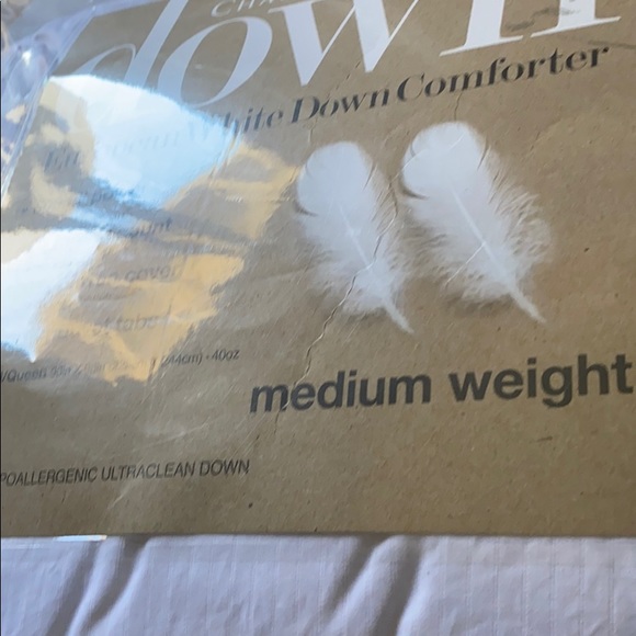 Charter Club down comforter size full/queen